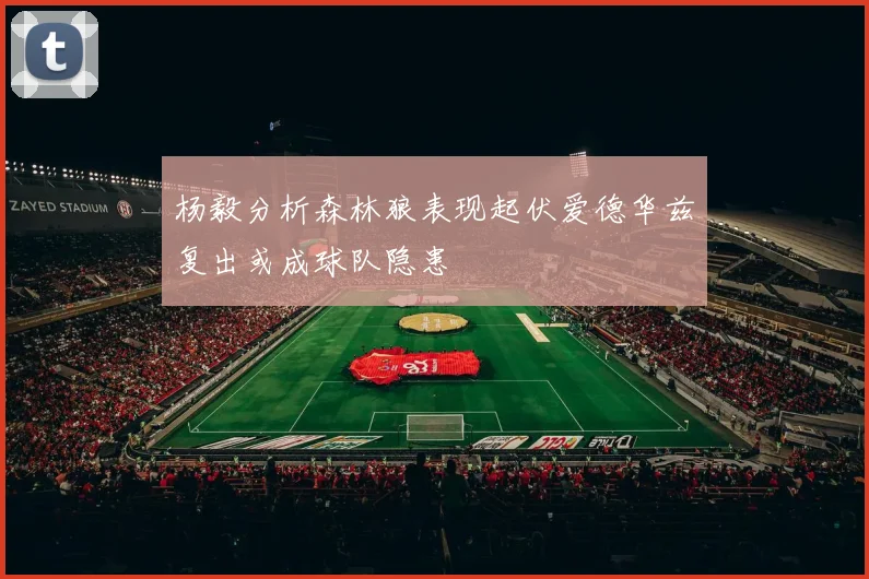 杨毅分析森林狼表现起伏爱德华兹复出或成球队隐患